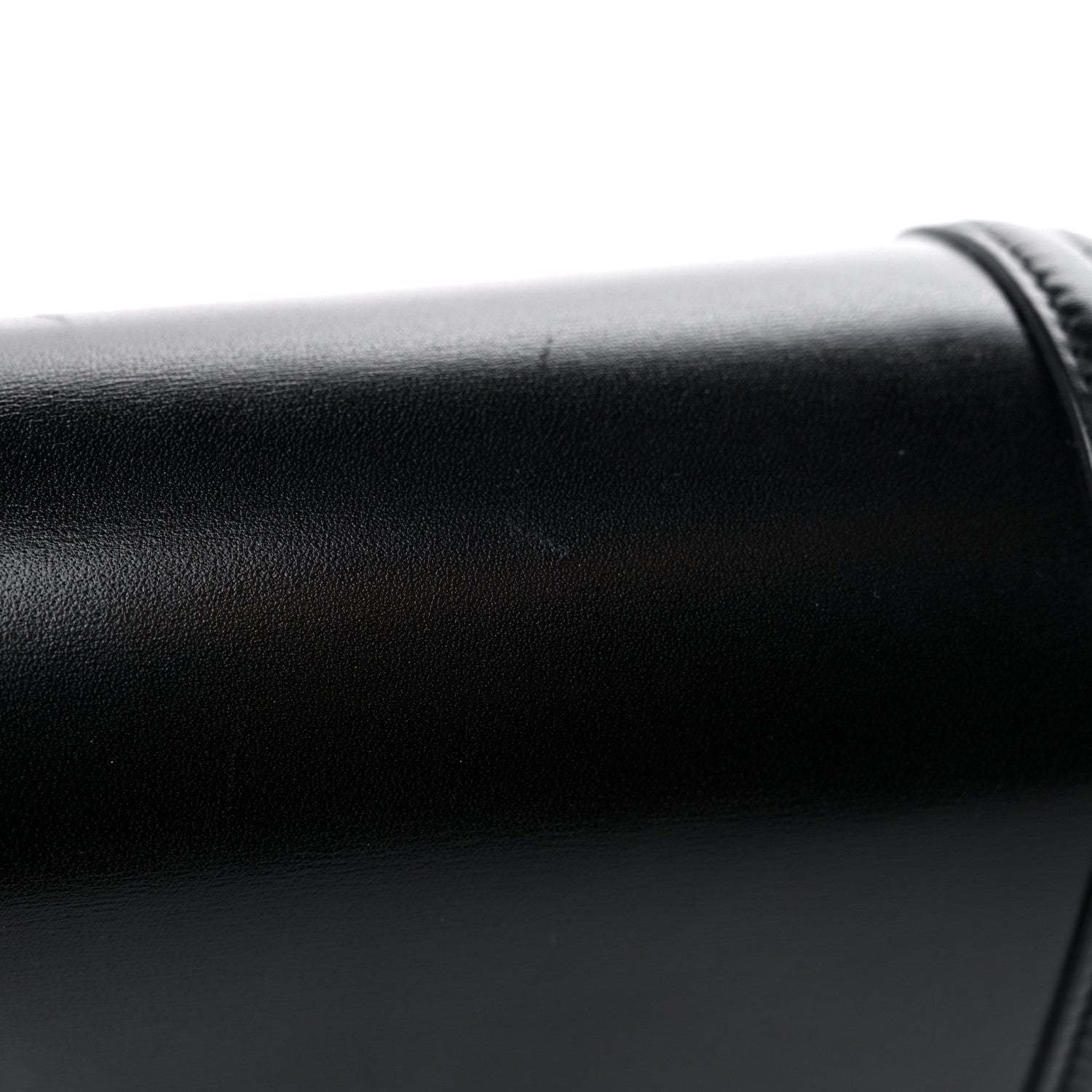 Saint Laurent Box Calfskin Monogram Medium Solferino Satchel Black 9 of 9