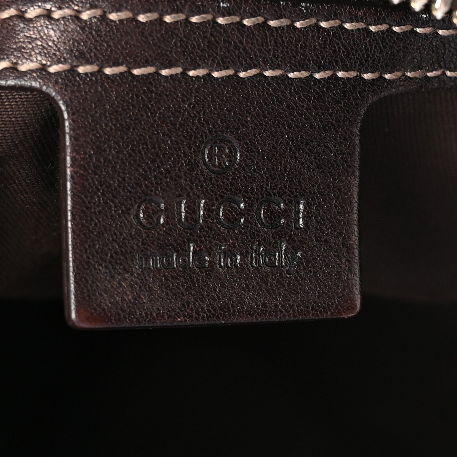 Gucci Monogram Web Studded Pelham Shoulder Bag Dark Brown Dark Brown 6 of 10