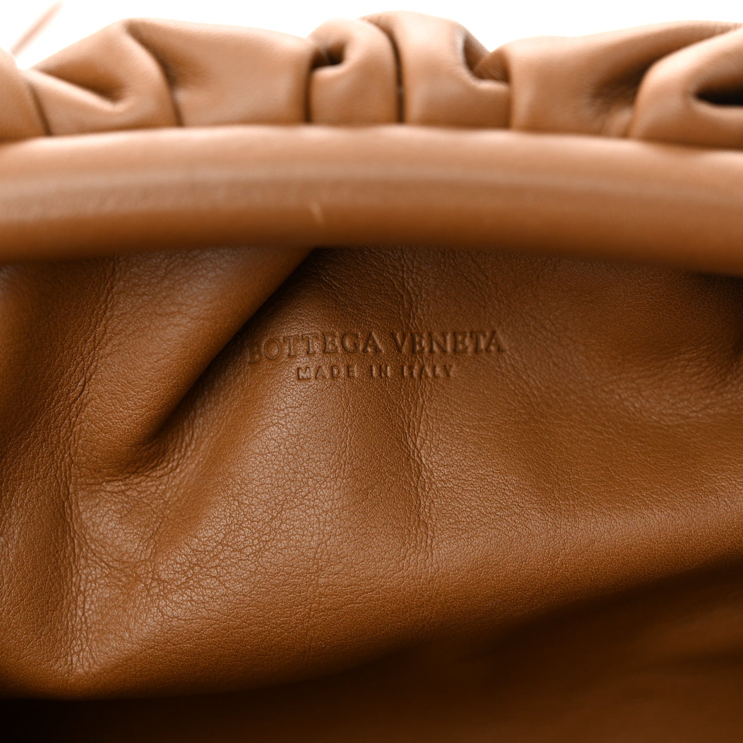 Butter Calfskin The Mini Pouch Camel