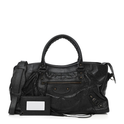 Balenciaga Agneau Classic Hardware Part Time Black 1 of 10