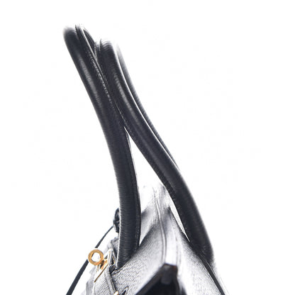 Hermes Taurillon Clemence Birkin 35 Black 34 of 42