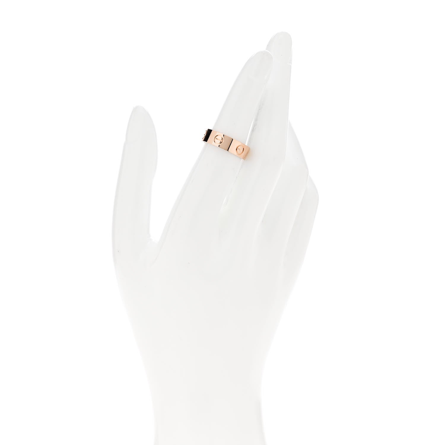 Cartier 18K Pink Gold 5.5mm LOVE Ring 51 5.75 2 of 5