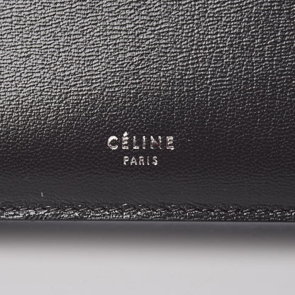 Celine Patina Box Calfskin Medium Clasp Bag Grey 9 of 13