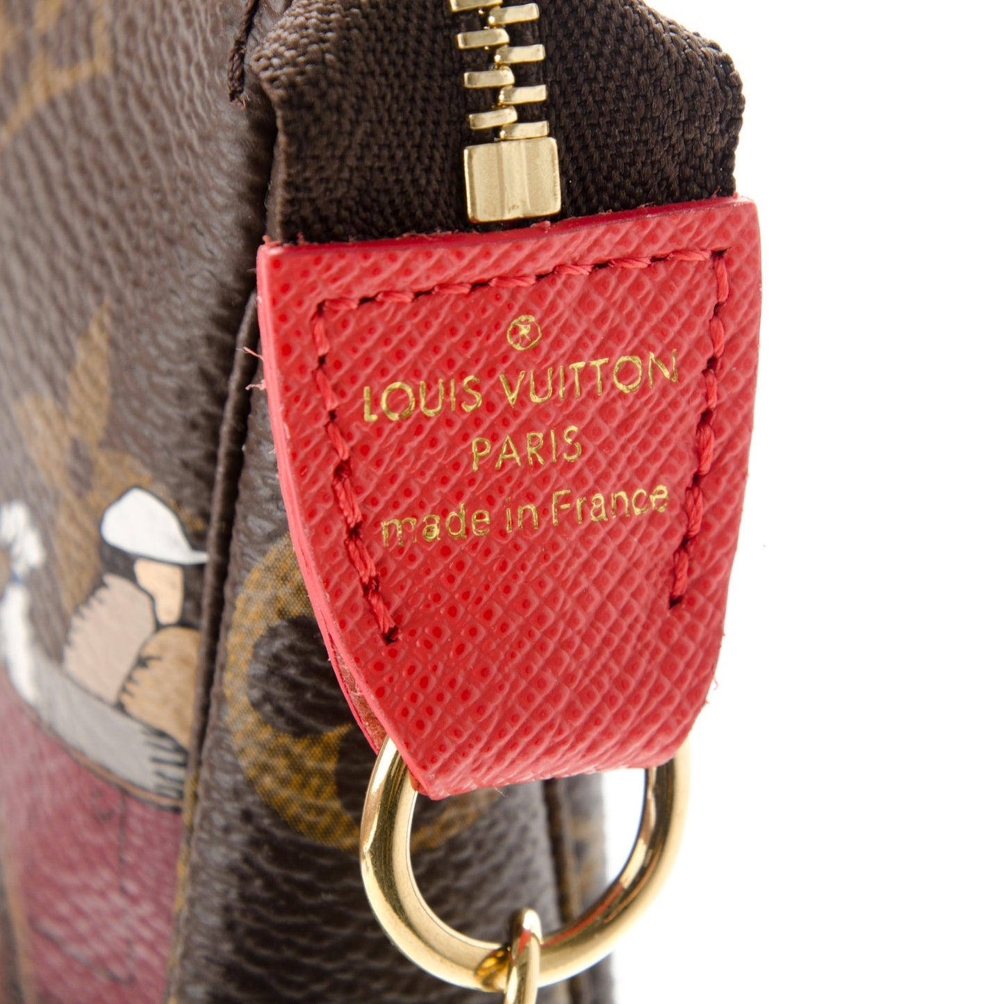 Monogram 2015 Christmas Animation Mini Pochette Accessories