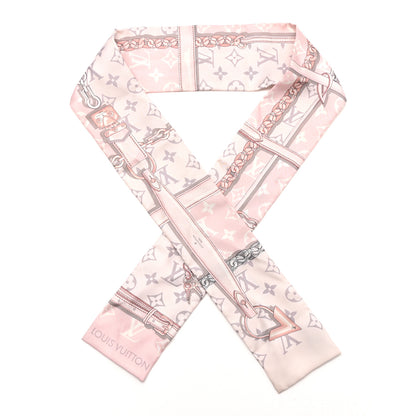 Louis Vuitton Silk Monogram Confidential Bandeau Light Pink 2 of 6