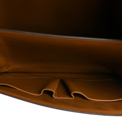 Celine Smooth Calfskin Medium Classic Box Flap Bag Camel 5 of 14