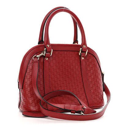 Gucci Soft Microguccissima Mini Dome Bag Rosso 3 of 10