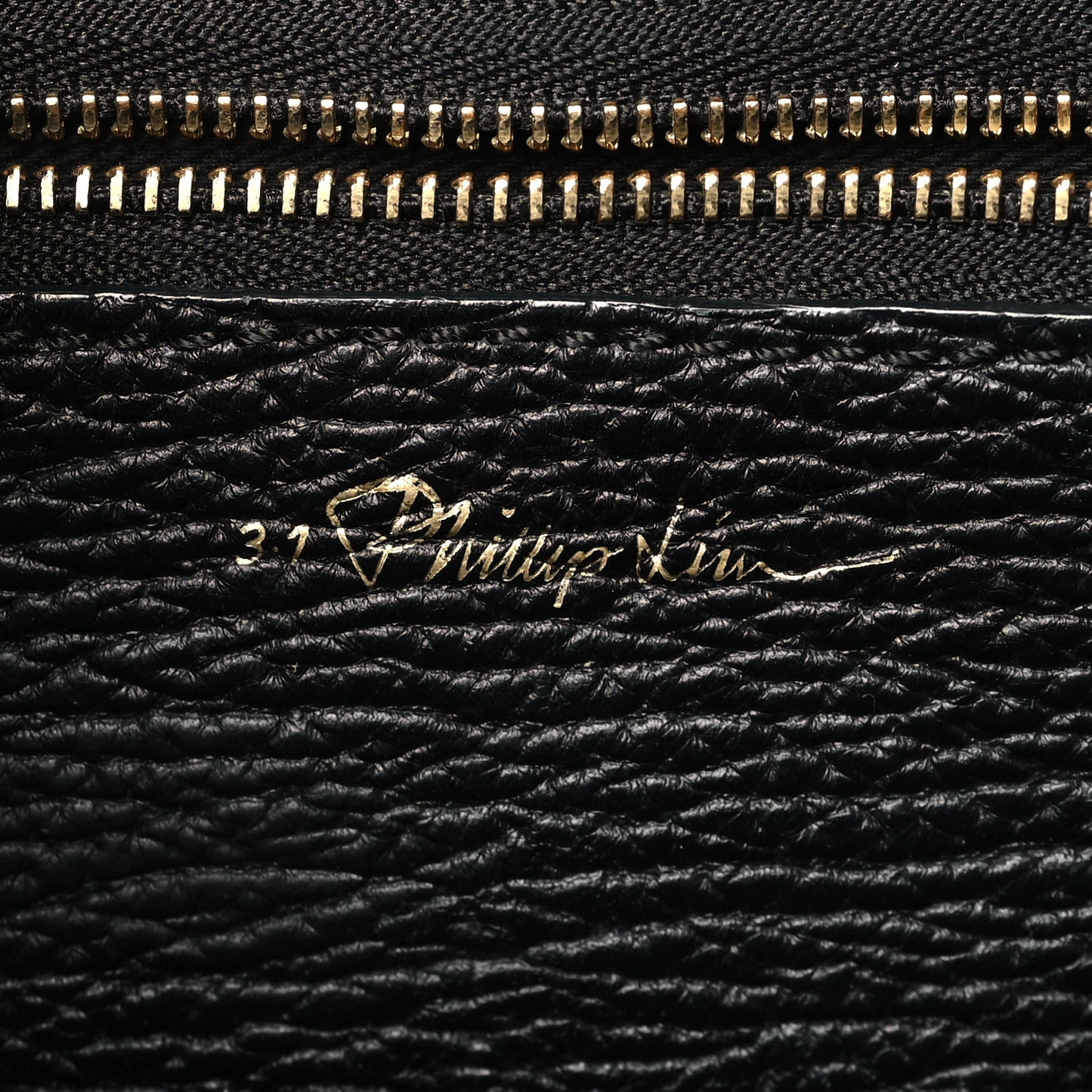 Textured Calfskin Medium Pashli Satchel Black