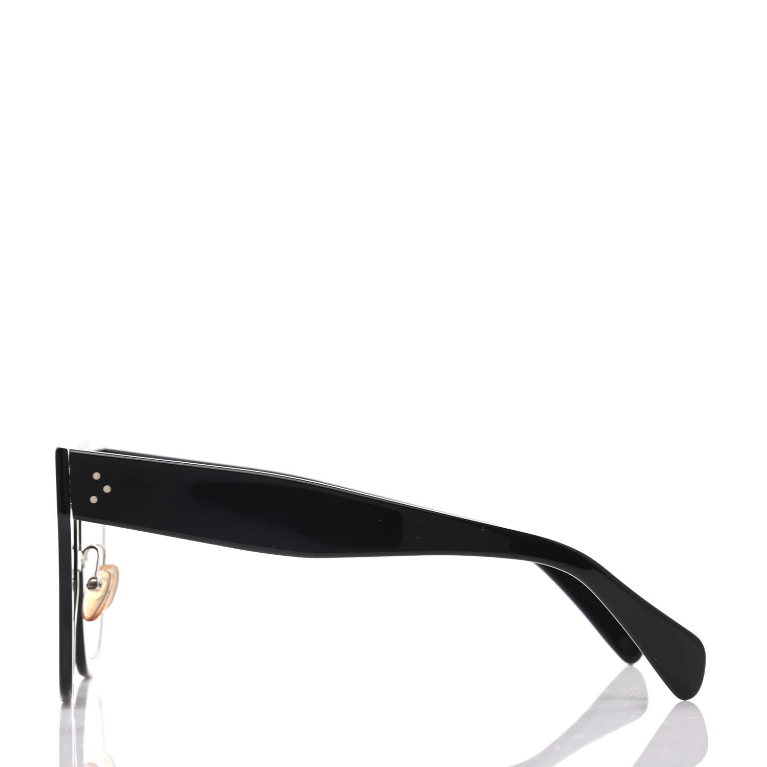 Celine Acetate Kim Sunglasses CL 41444/S Black 3 of 6