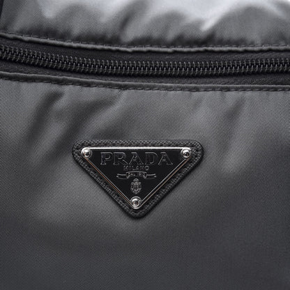 Prada Tessuto Nylon Saffiano Tote Ardesia 11 of 11