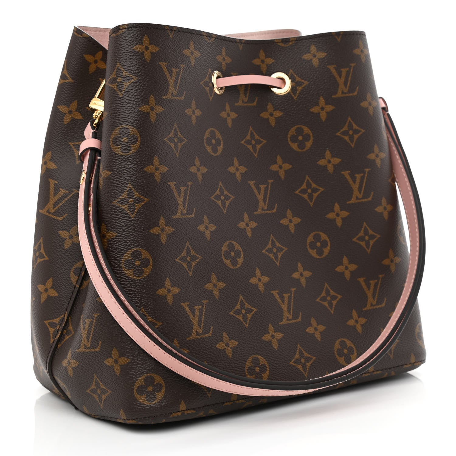 Louis Vuitton Monogram Neonoe MM Rose Poudre 3 of 9