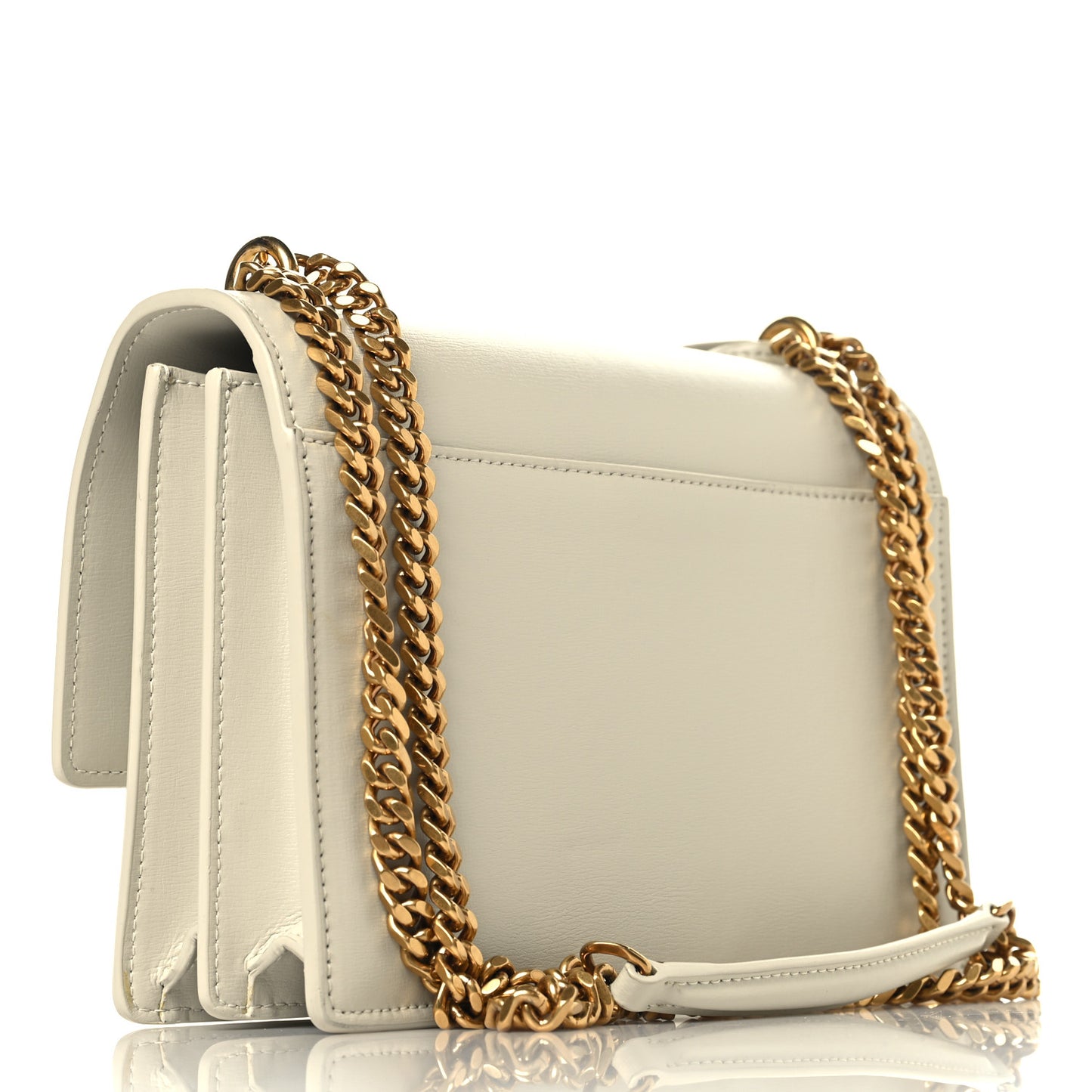 Calfskin Medium Monogram Sunset Crema Soft