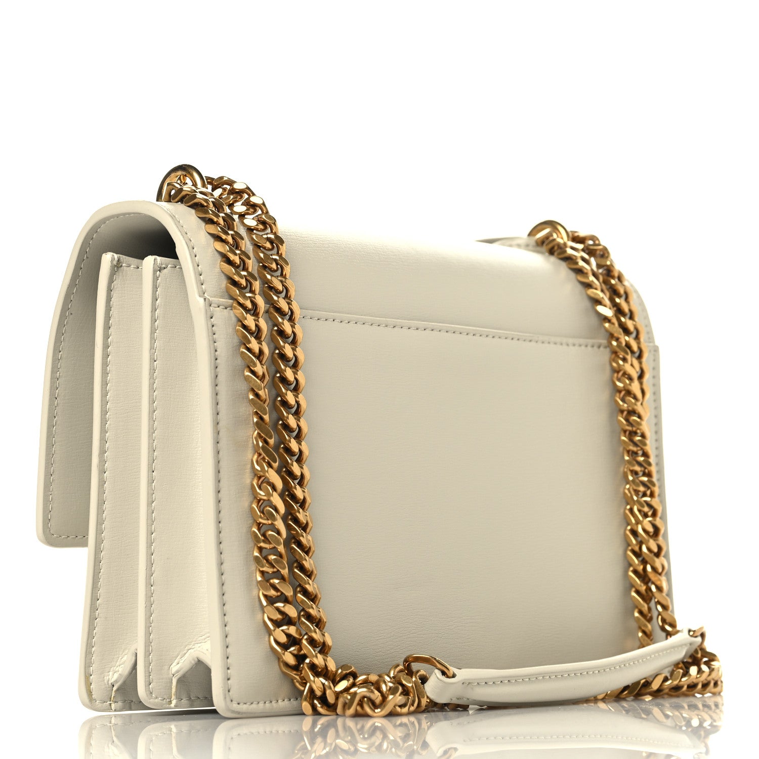 Saint Laurent Calfskin Medium Monogram Sunset Crema Soft 3 of 10