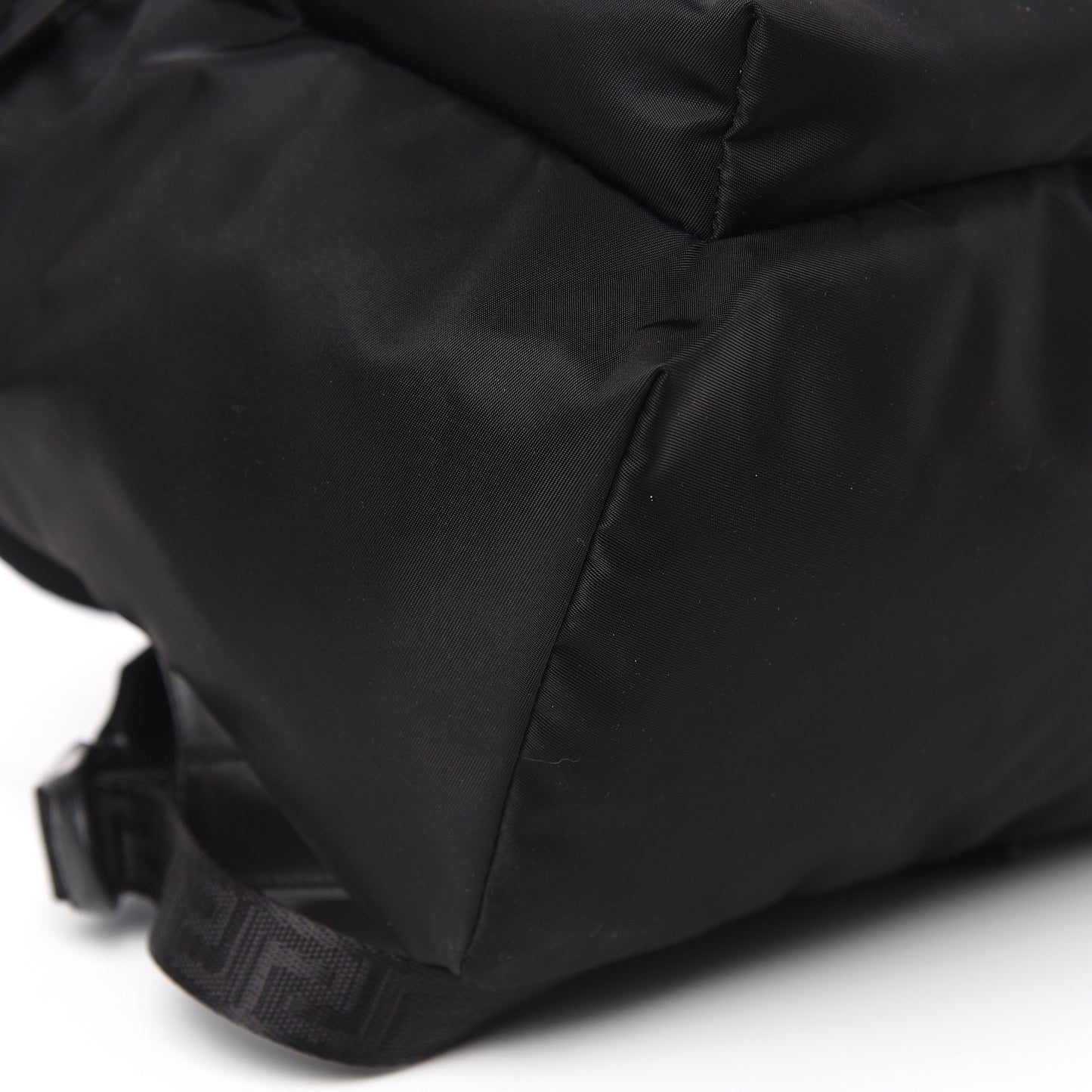 Nylon 90's Vintage Young Logo Backpack Black