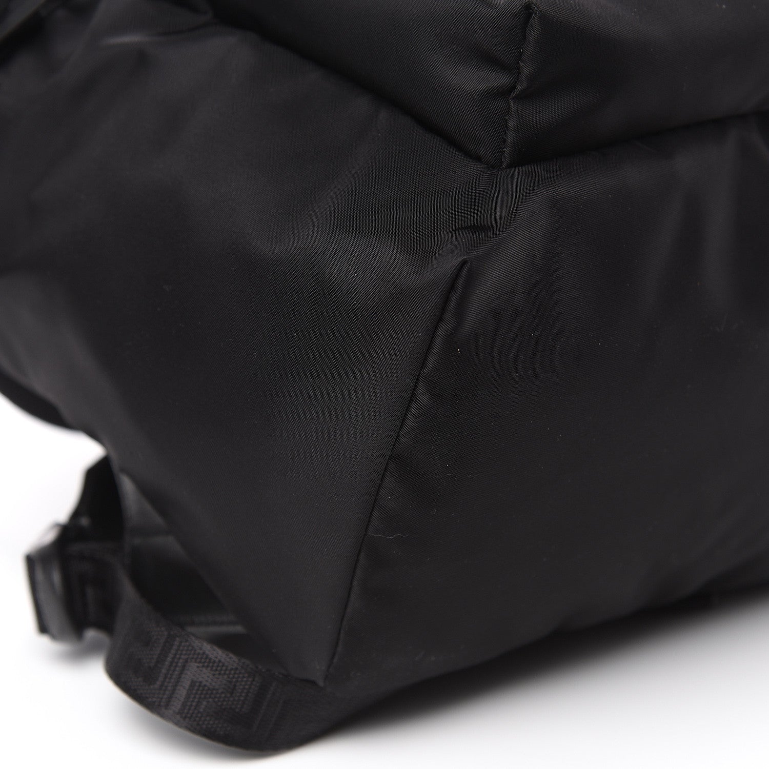 Versace Nylon 90's Vintage Young Logo Backpack Black 8 of 9