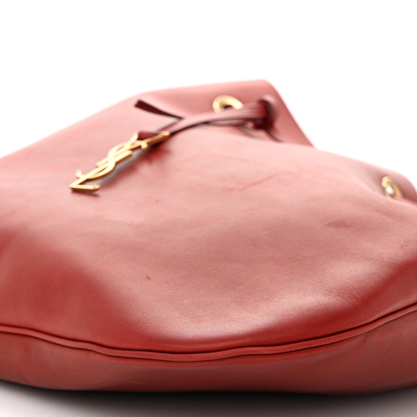 Smooth Calfskin Paris VII Large Flat Hobo Red