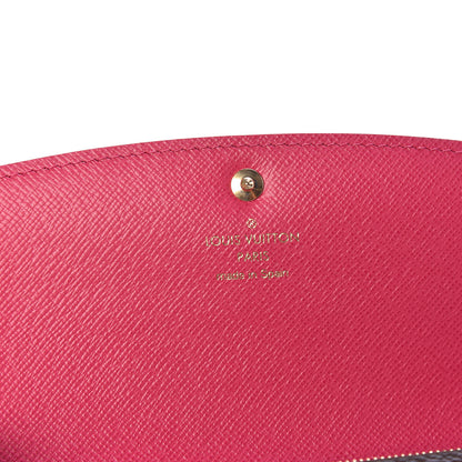 Louis Vuitton Monogram Bloom Flower Emilie Wallet 6 of 8