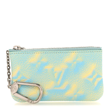 Louis Vuitton Empreinte Monogram Summer Stardust Key Pouch Water Green 3 of 9