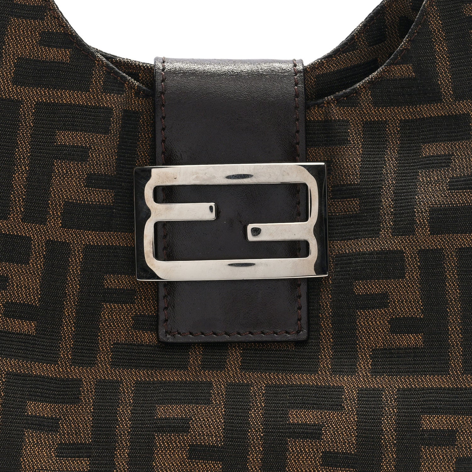 Fendi Zucca Hobo Tobacco 7 of 9