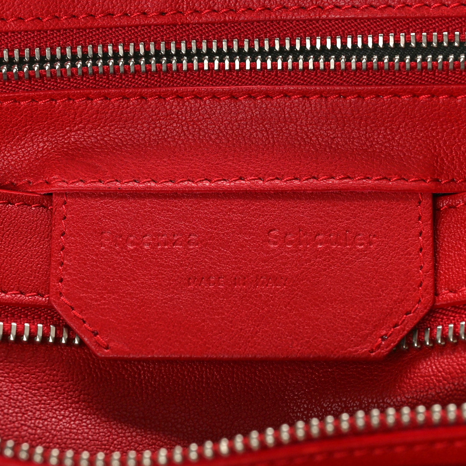 Proenza Schouler Lambskin Medium PS1 Satchel Chianti Dark Red 6 of 9