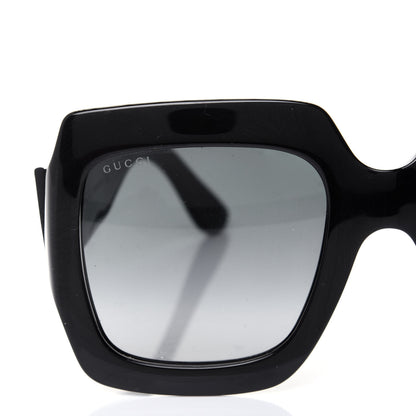 Gucci Acetate Square Frame Sunglasses GG0053S Black 7 of 8