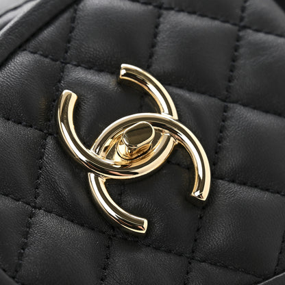 Chanel Lambskin Quilted CC Turnlock Loafers 38.5 Black 10 of 10