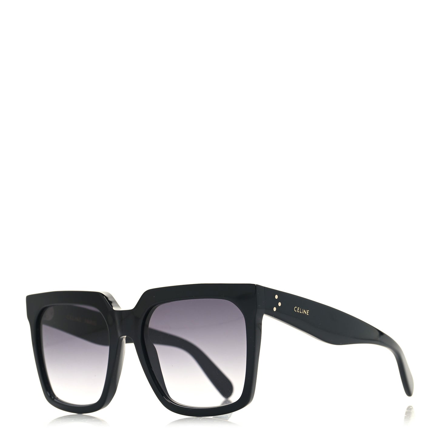 Acetate Polarized Oversized Sunglasses CL4055IN Black