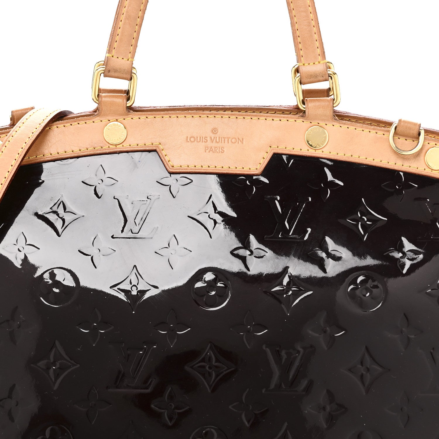 Louis Vuitton Vernis Brea MM Amarante 7 of 9
