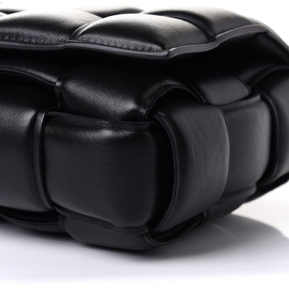 Bottega Veneta Nappa Maxi Intreccio Padded Cassette Crossbody Bag Black 9 of 9
