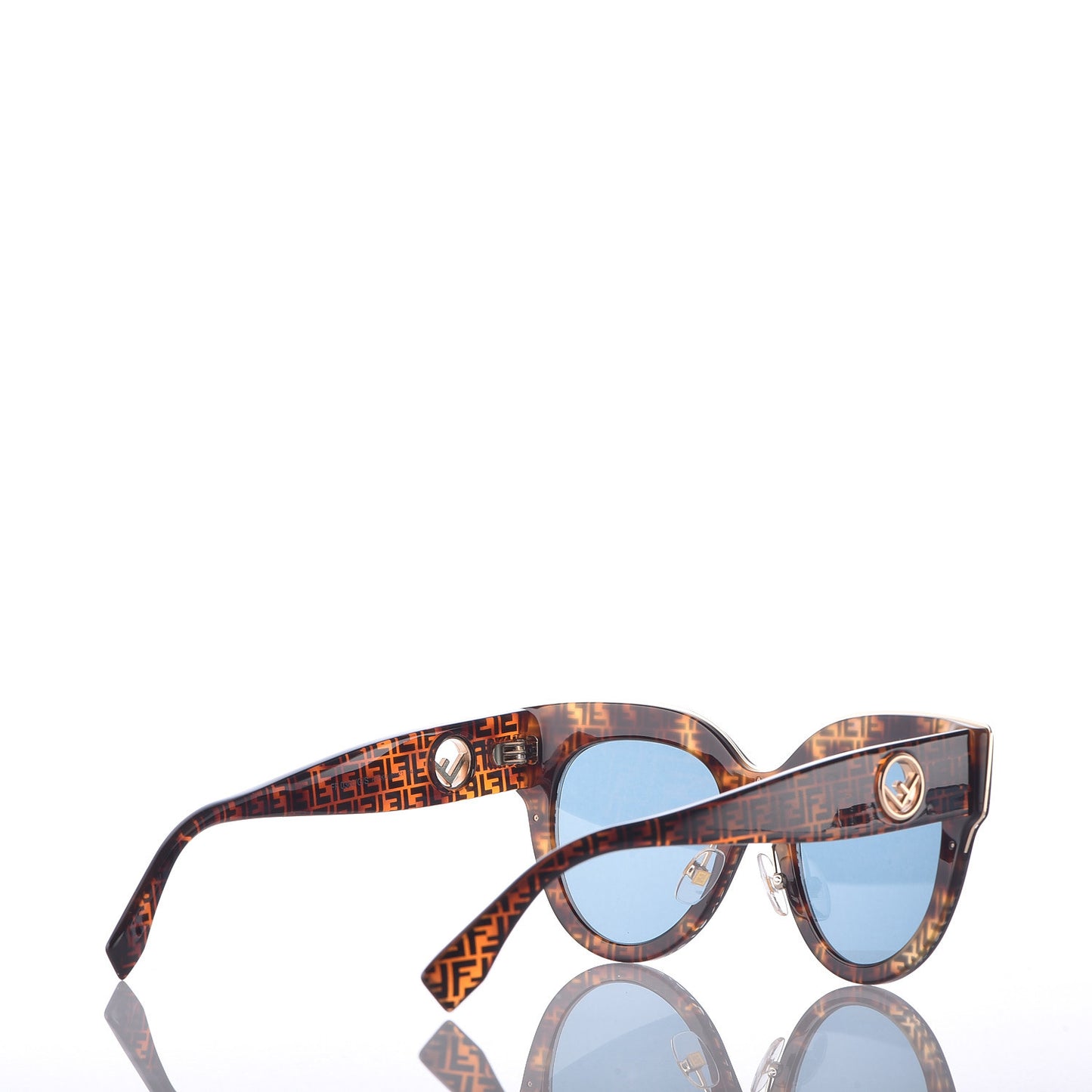 Acetate F is Fendi FF Cat Eye Sunglasses FF 0360/G/S Havana