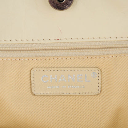 Chanel Calfskin Small Shopping In Moscow Tote Beige Clair 7 of 8