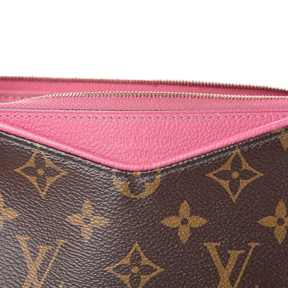 Louis Vuitton Monogram Pallas Clutch Rose Fizzy 7 of 12