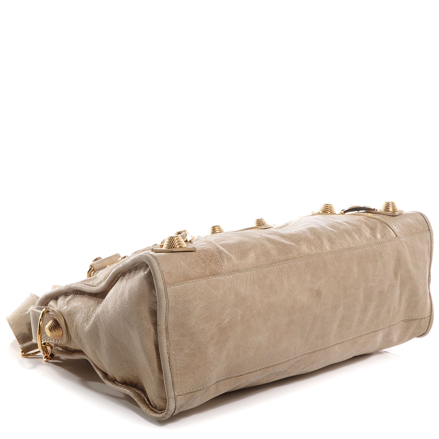 Balenciaga Agneau Giant 21 Gold Hardware CIty Sahara 9 of 13