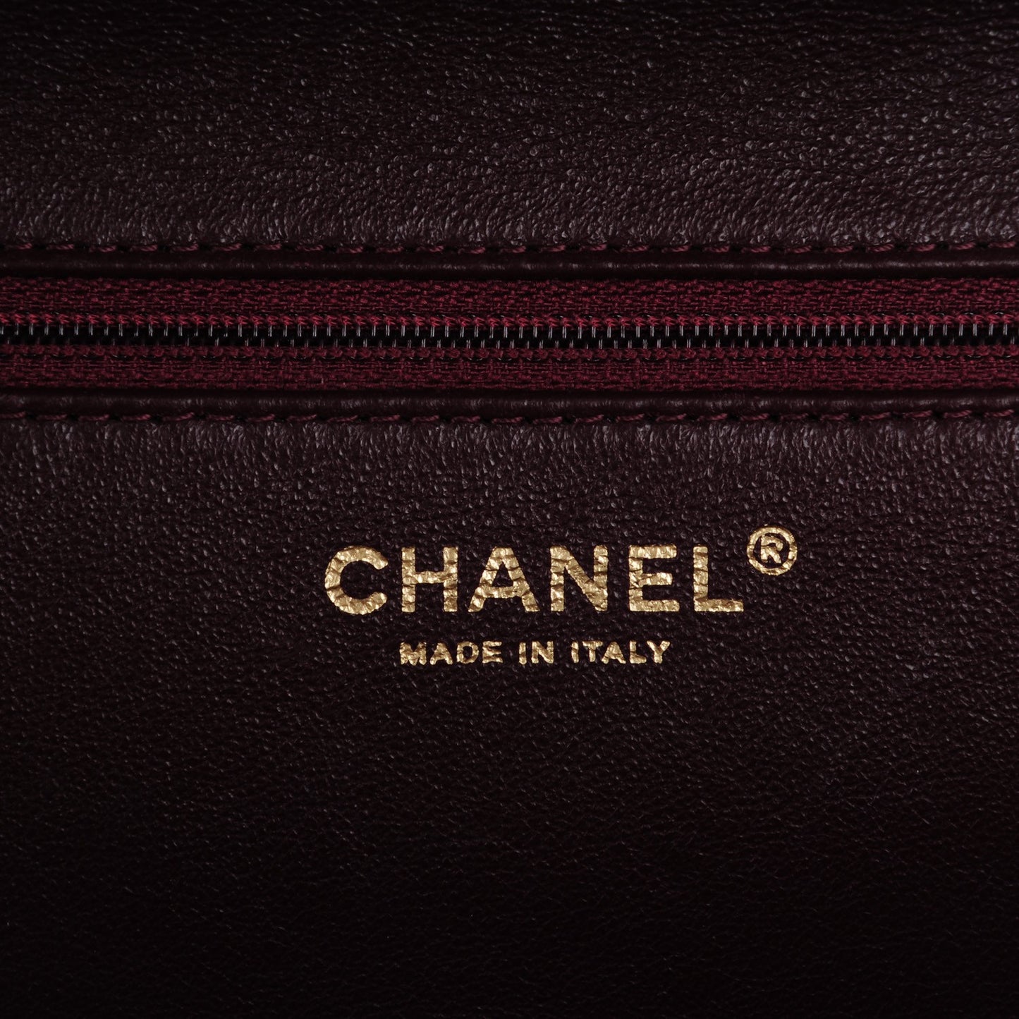 Lambskin Quilted Trendy CC Bowling Bag Black