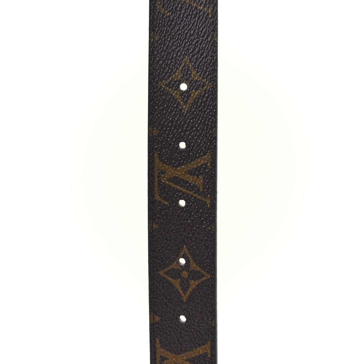 Calfskin Monogram 30mm LV Initiales Reversible Belt 80 32 Black