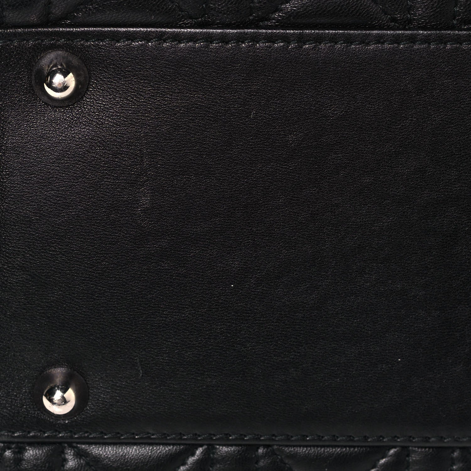 Christian Dior Lambskin Cannage Large Lady Dior Black 13 of 13