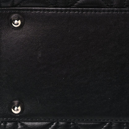 Christian Dior Lambskin Cannage Large Lady Dior Black 13 of 13