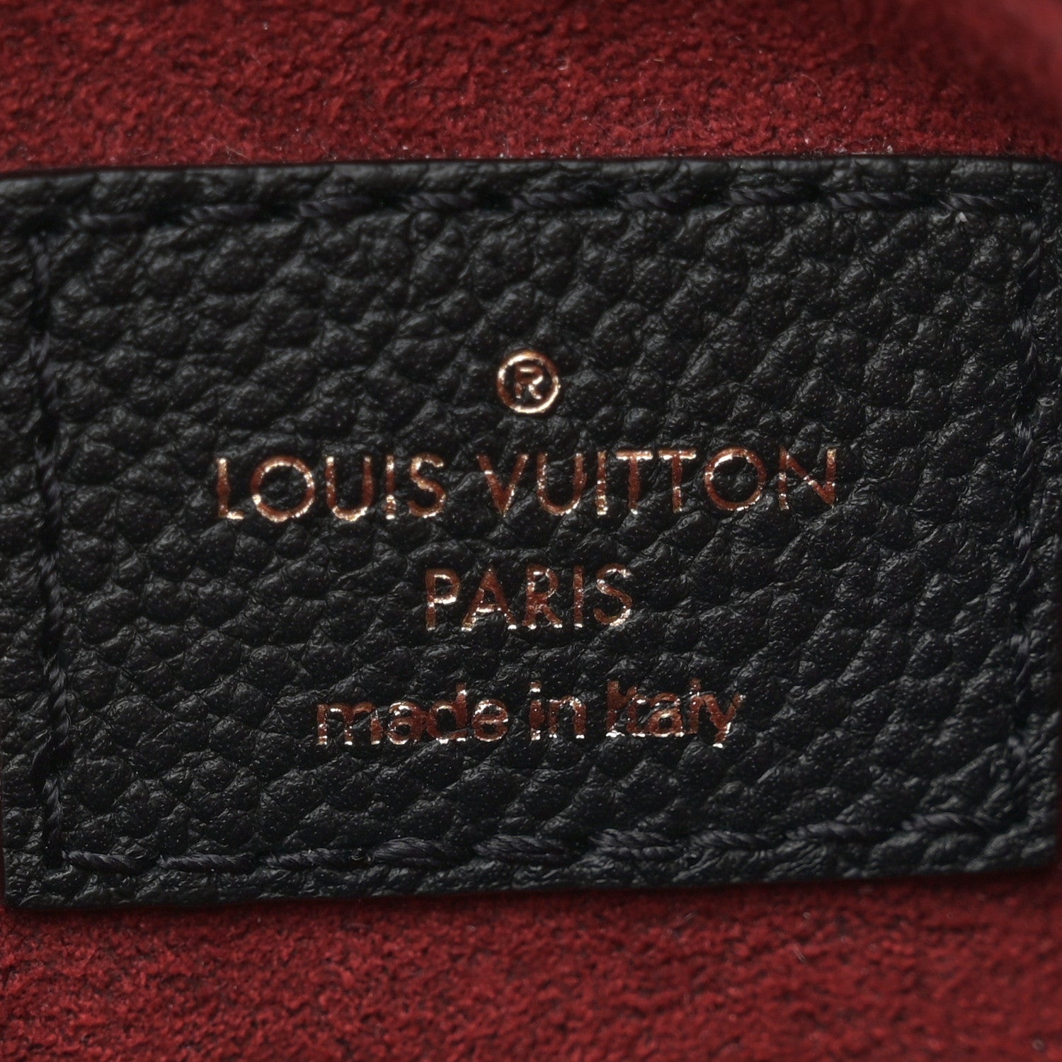 Louis Vuitton Empreinte Monogram Giant Onthego PM Black Beige 6 of 10