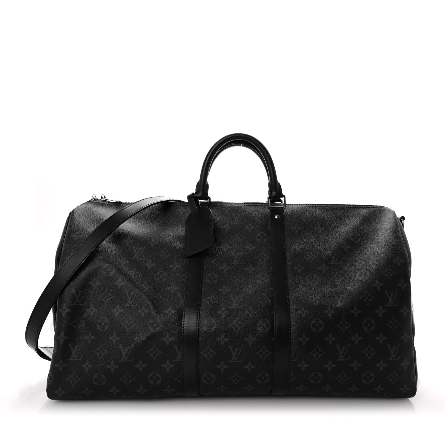 Louis Vuitton Monogram Eclipse Keepall Bandouliere 55 1 of 8