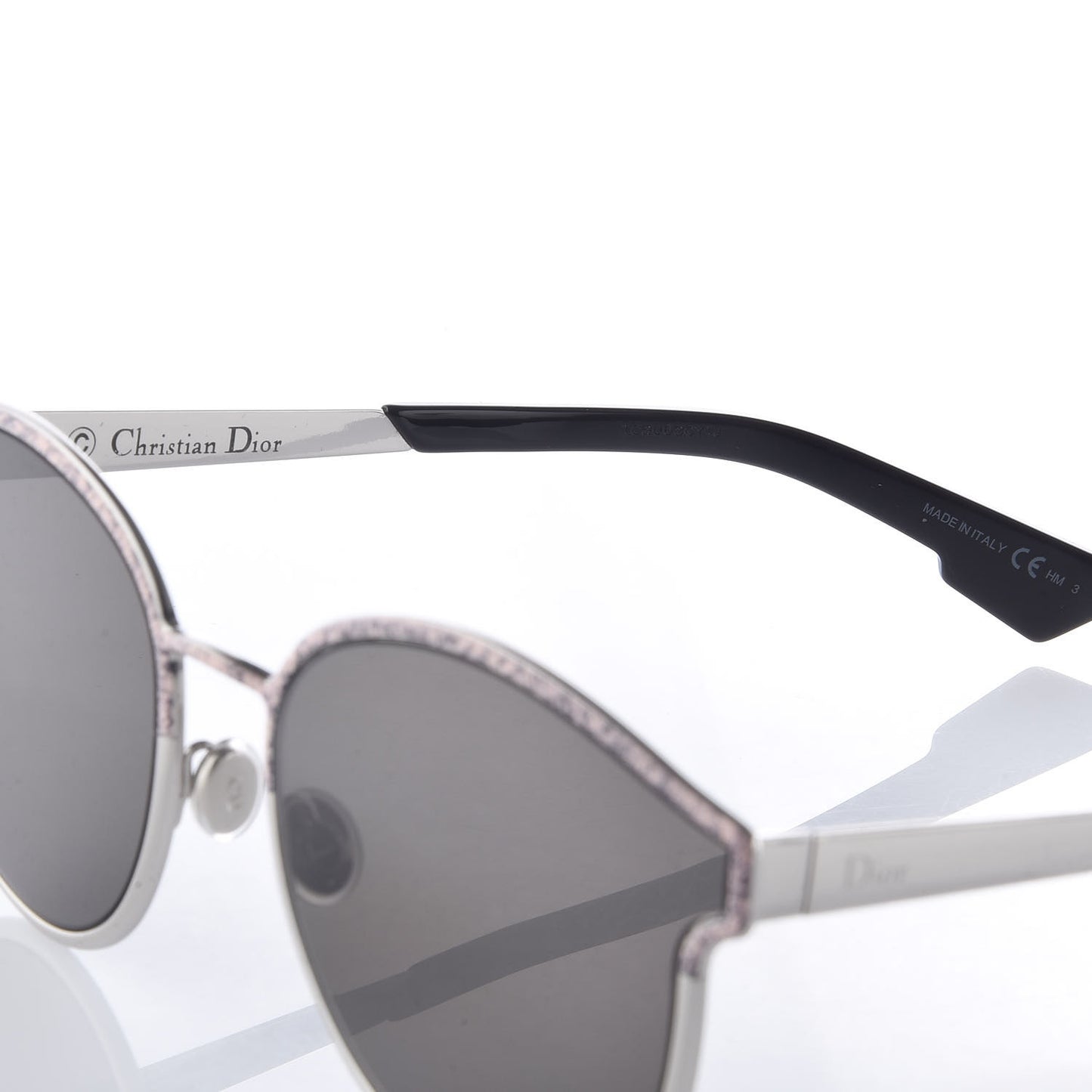 Marble Symmetric Sunglasses Silver