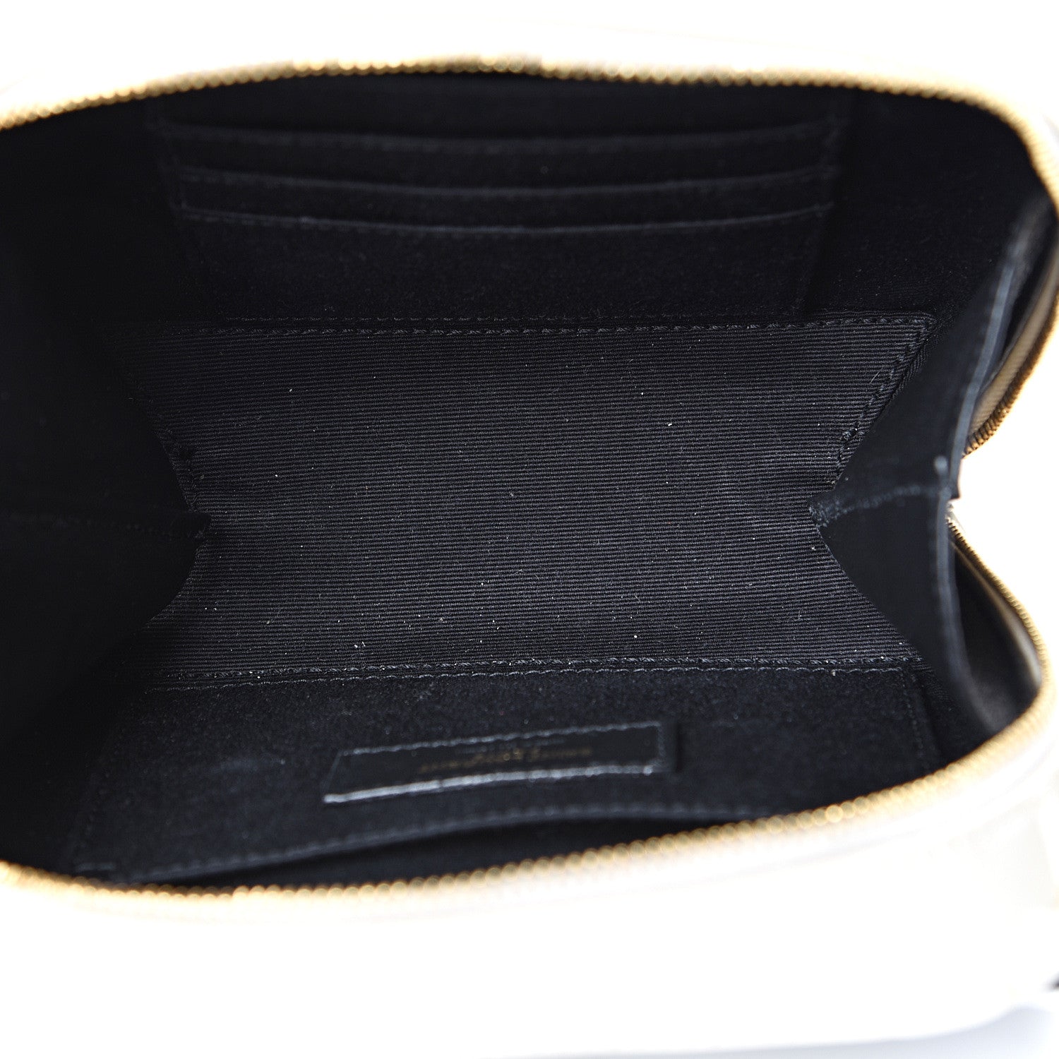 Saint Laurent Patent Matelasse Monogram Toy Vicky Camera Bag Off White 4 of 9
