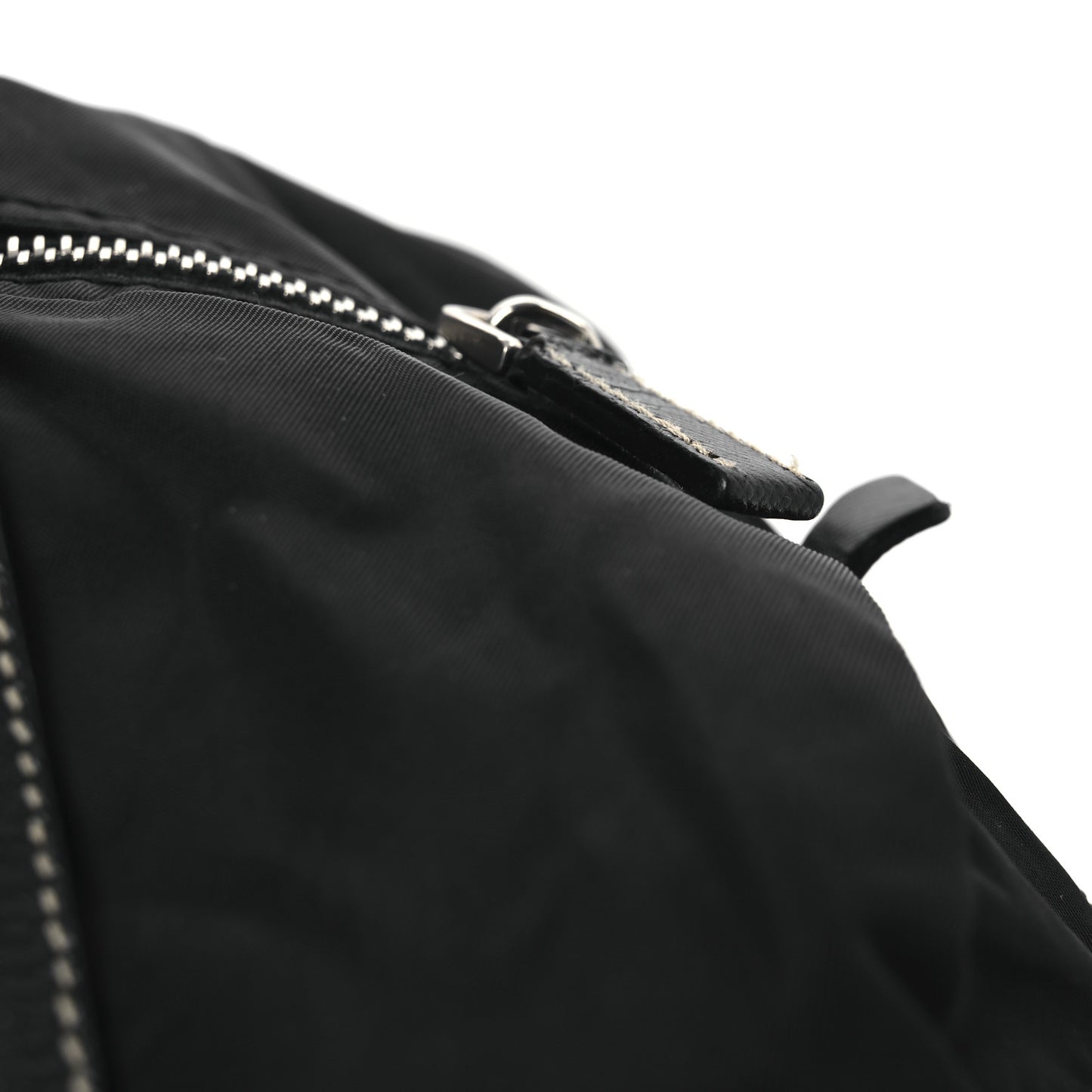 Tessuto Nylon Semitracolla Shoulder Bag Black