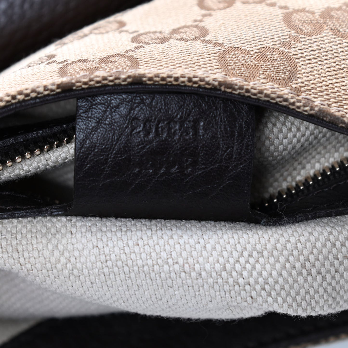 Monogram Web Medium Dressage Hobo Dark Brown