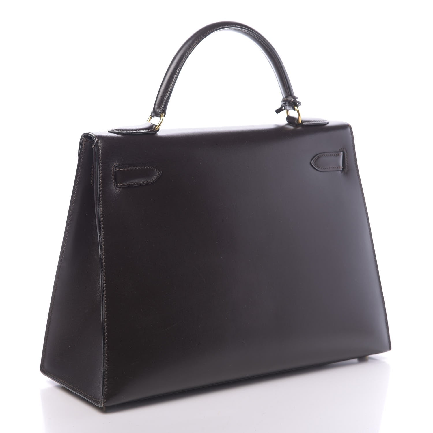 Hermes Box Kelly Sellier 32 Chocolate 3 of 21