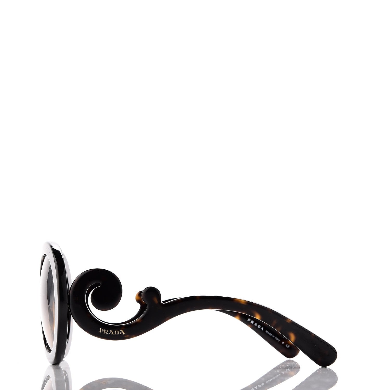 Prada Baroque Sunglasses SPR 27N Tortoise 3 of 7