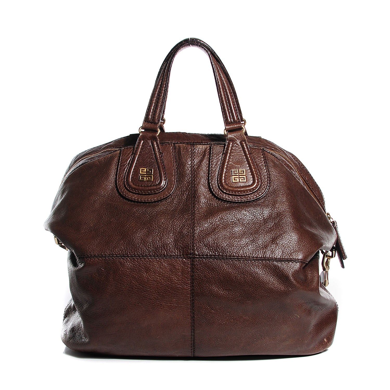 Givenchy Calfskin Large Nightingale Dark Brown 1 of 8