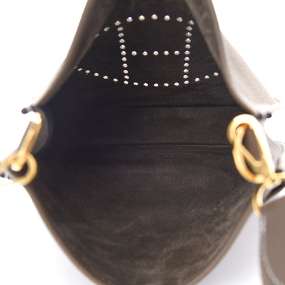 Hermes Taurillon Clemence Evelyne III PM Etoupe 5 of 9