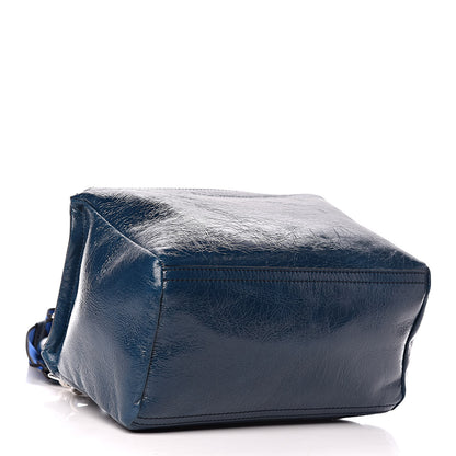 Givenchy Patent Lambskin 4G Small Pandora Blue 4 of 11