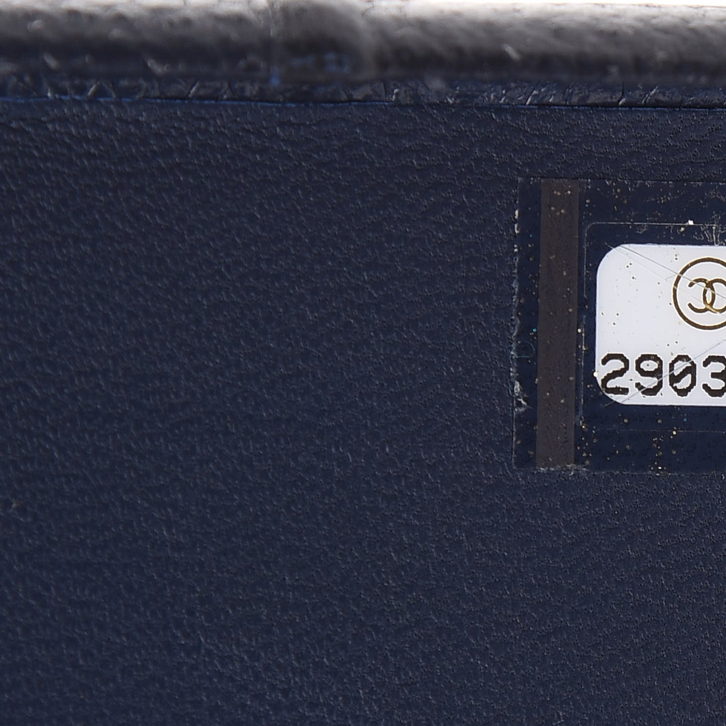 Caviar Quilted iPhone X Coco Tech Case Navy