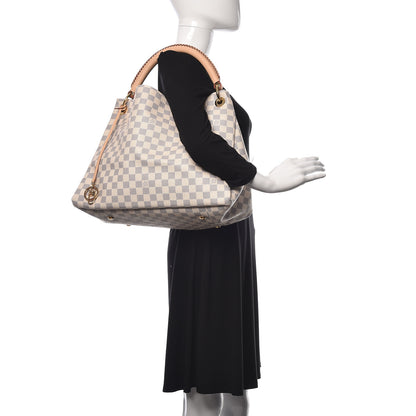 Louis Vuitton Damier Azur Artsy MM 2 of 10